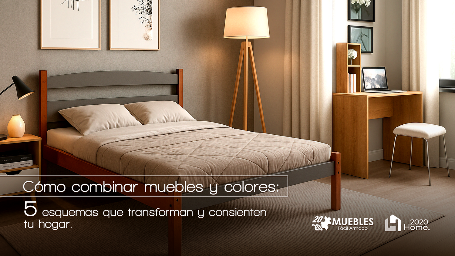 Cómo combinar muebles y colores: 5 esquemas que transforman y consienten tu hogar