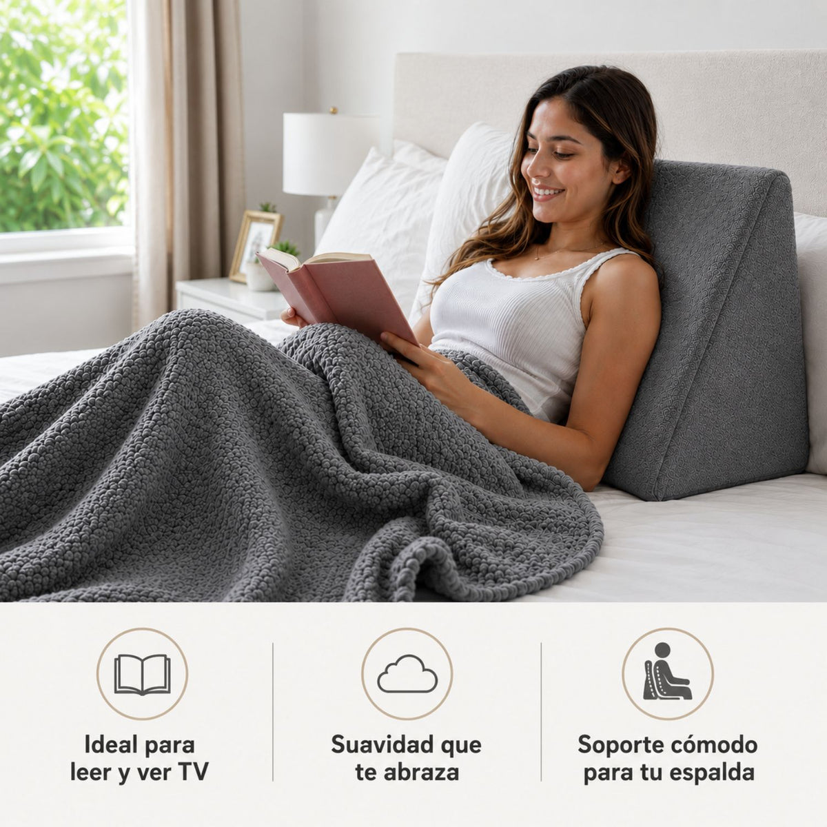 Combo Cojin Tv + Cobija
