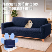 Protector De Sofa 3 Puestos Elastico