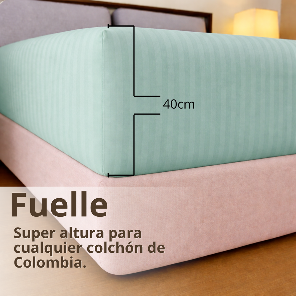 Juego De Sabana Doble Estampada