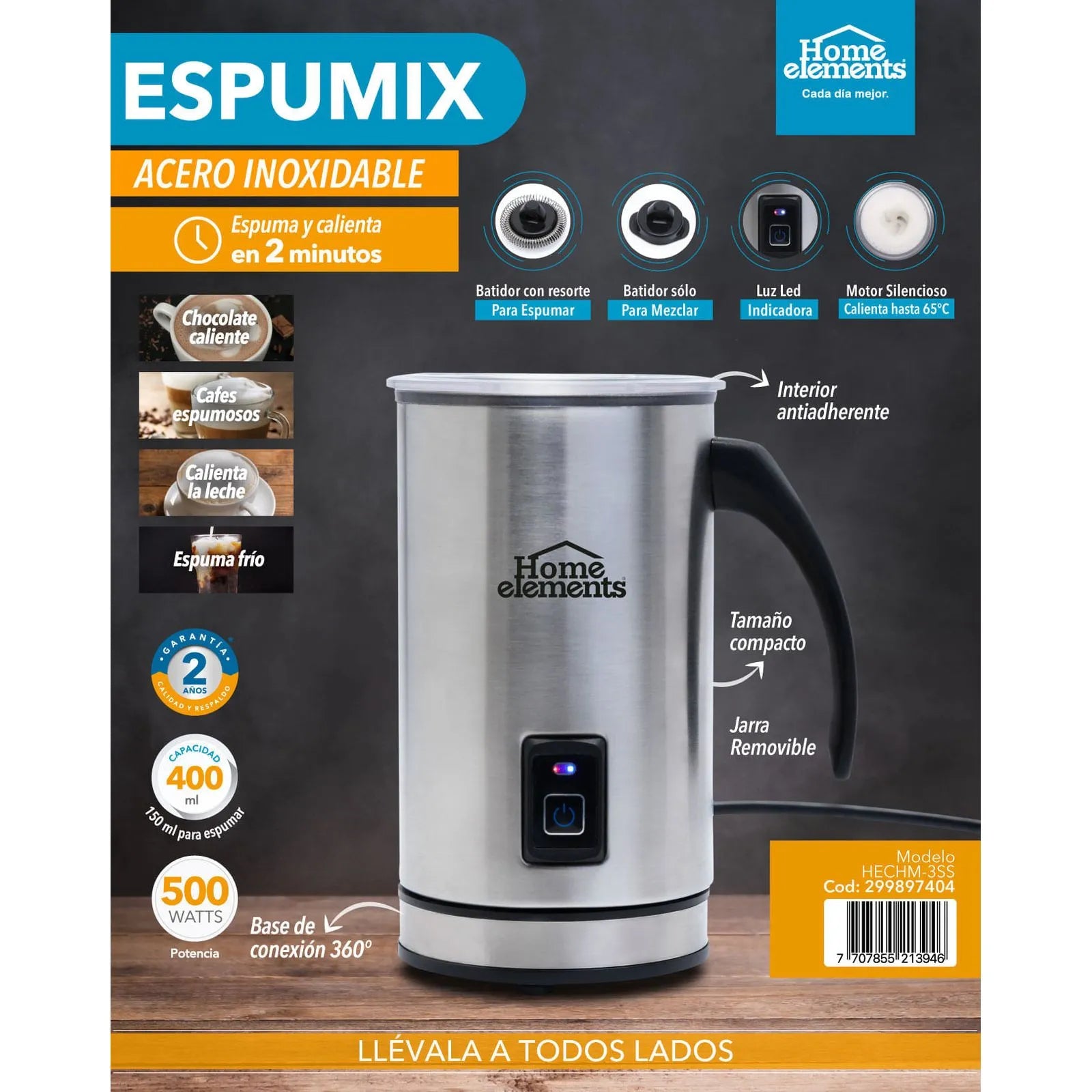 Espumador de leche - Espumix