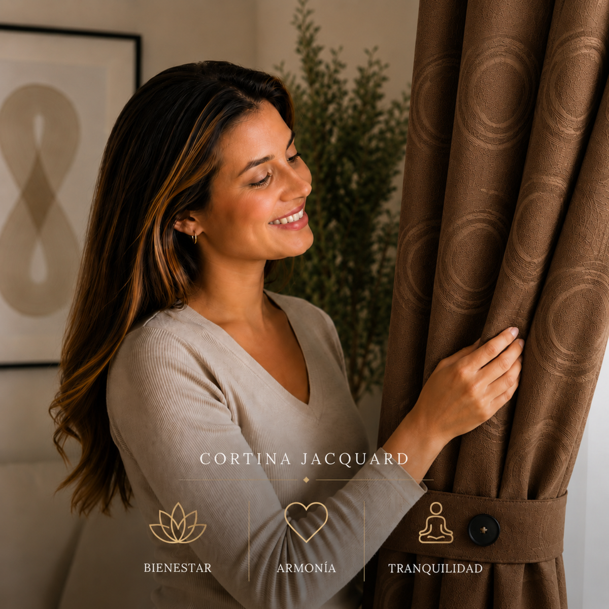 Cortina x2 Celeste Jacquard