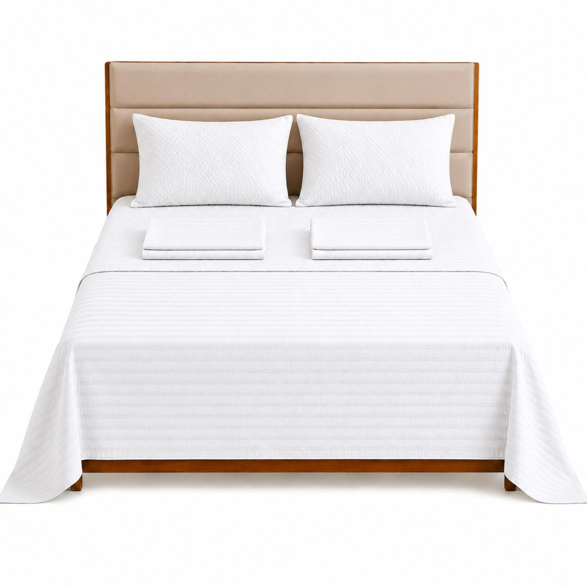 Combo Protector Colchon + Juego De Sabanas Sencilla