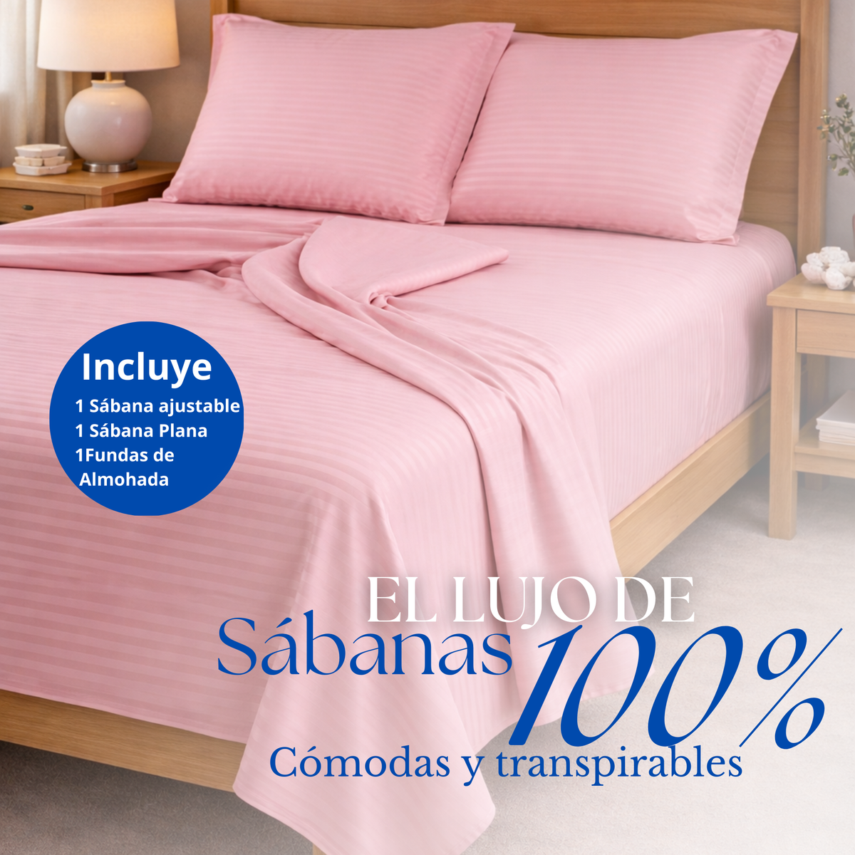 Juego De Sabanas Semidoble