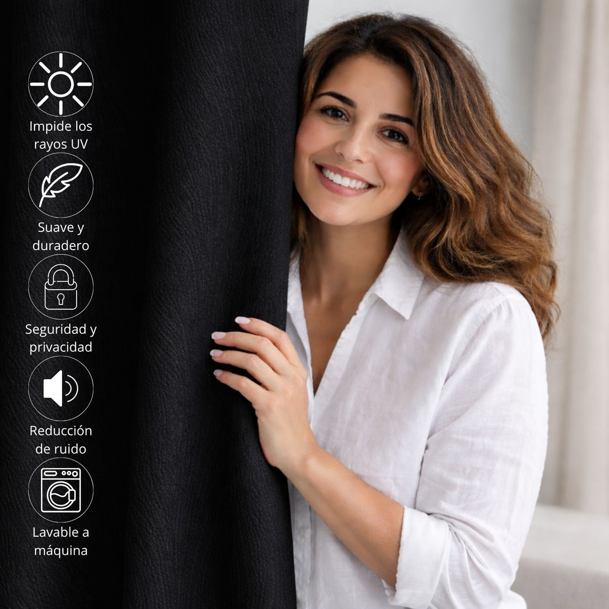Cortinas Jacquard Blackout
