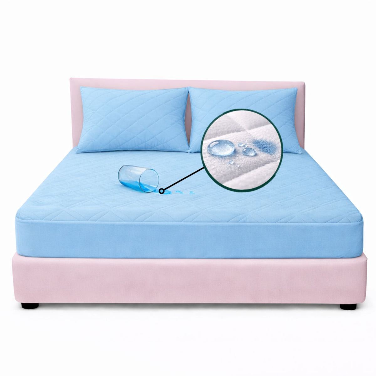 Combo Protector Queen Antifluido 160x190cm