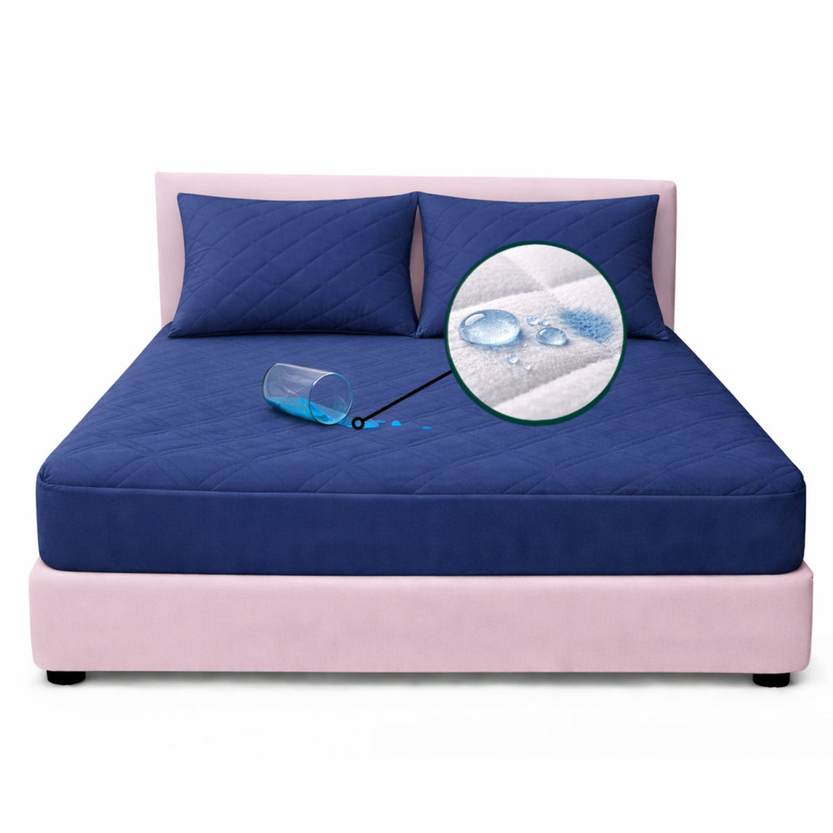 Combo Protector Queen Antifluido 160x190cm