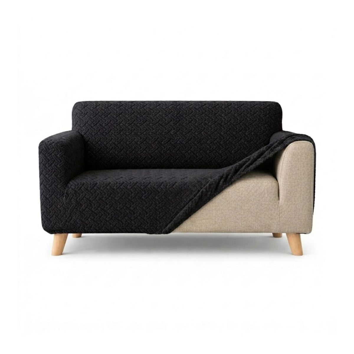 Protector De sofa 2 Puestos Elastico