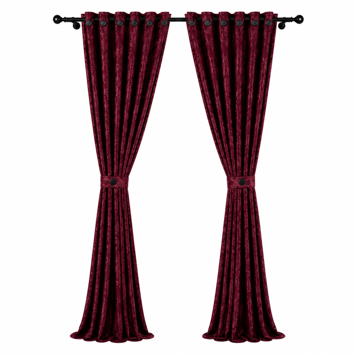 Cortina x2 Celeste Jacquard