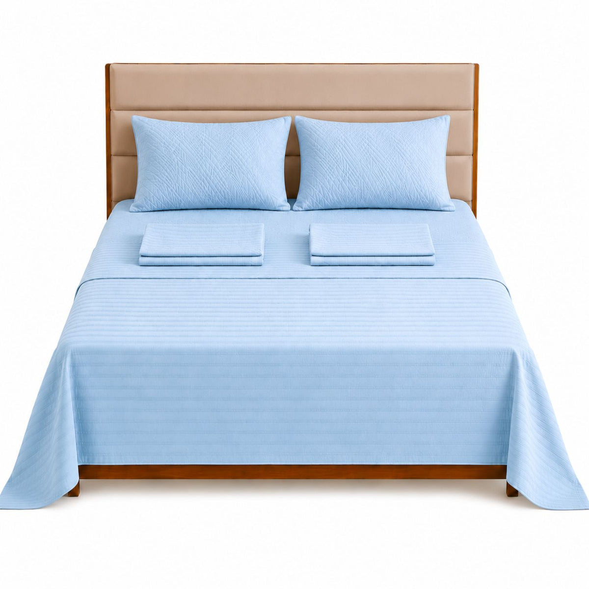 Combo Protector Colchon + Juego De Sabanas Sencilla