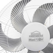 Ventilador Orbita Blanco 18" MaxiFlow Rejilla Metalica