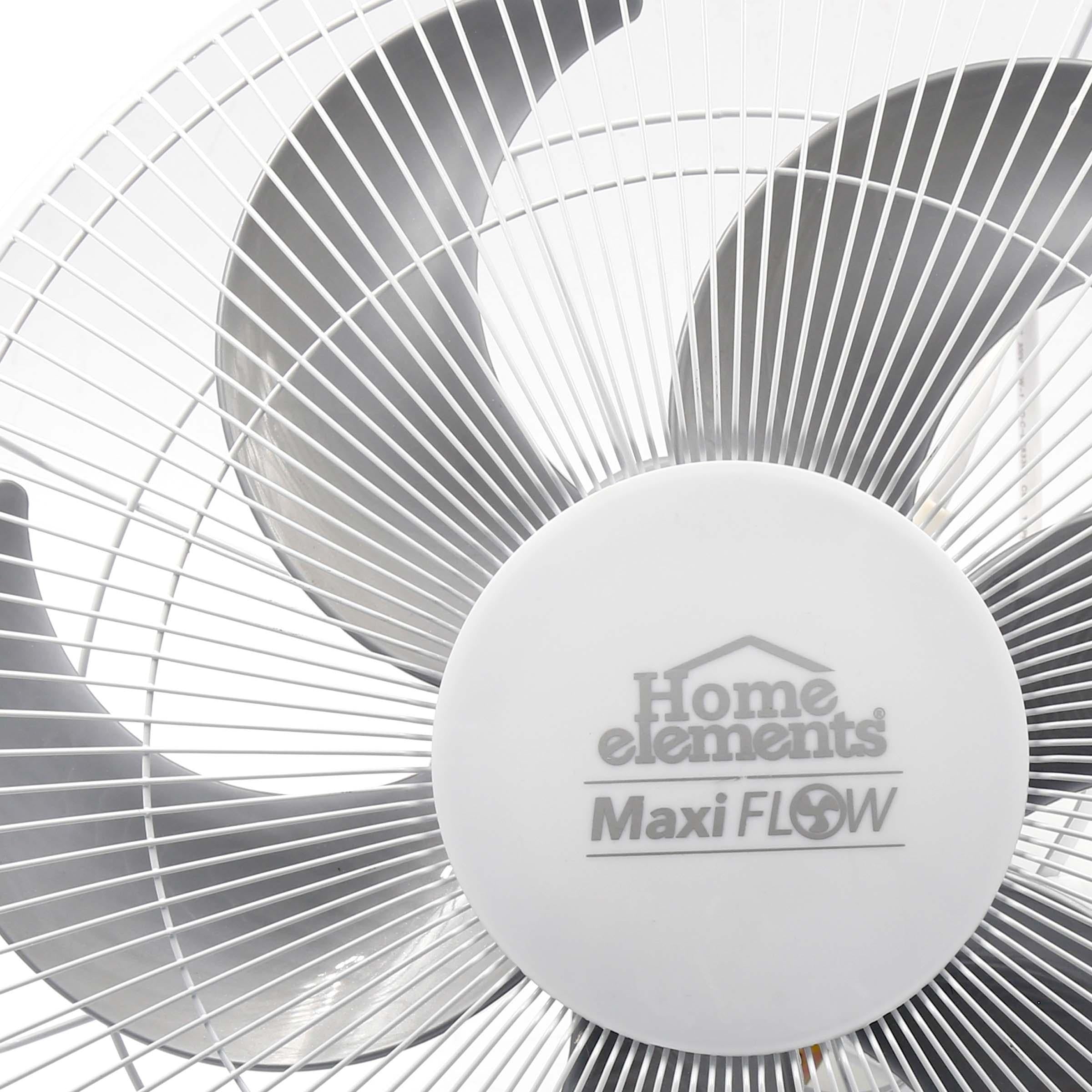 Ventilador Orbita Blanco 18" MaxiFlow Rejilla Metalica