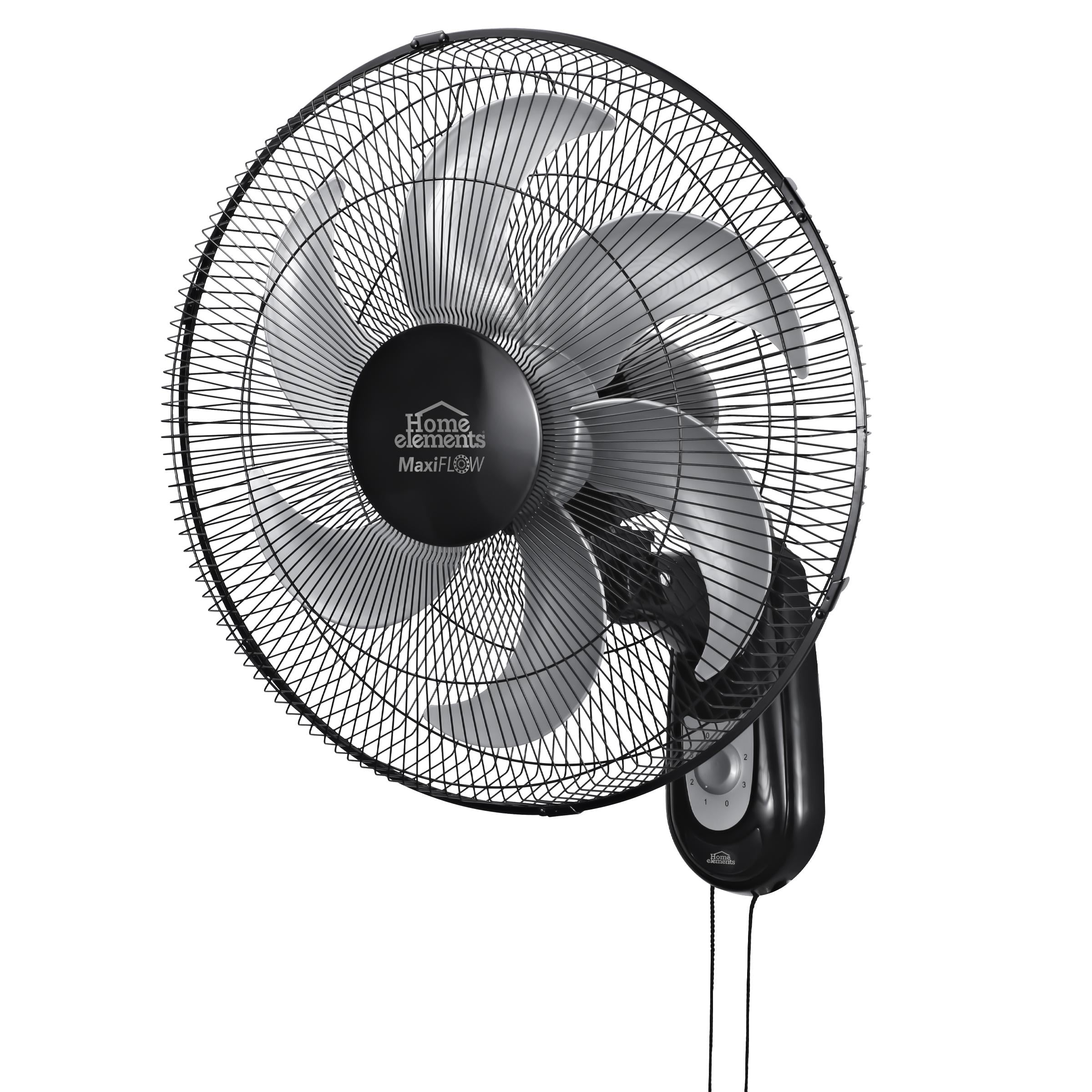 Ventilador de Pared 16" MaxiFlow - Negro
