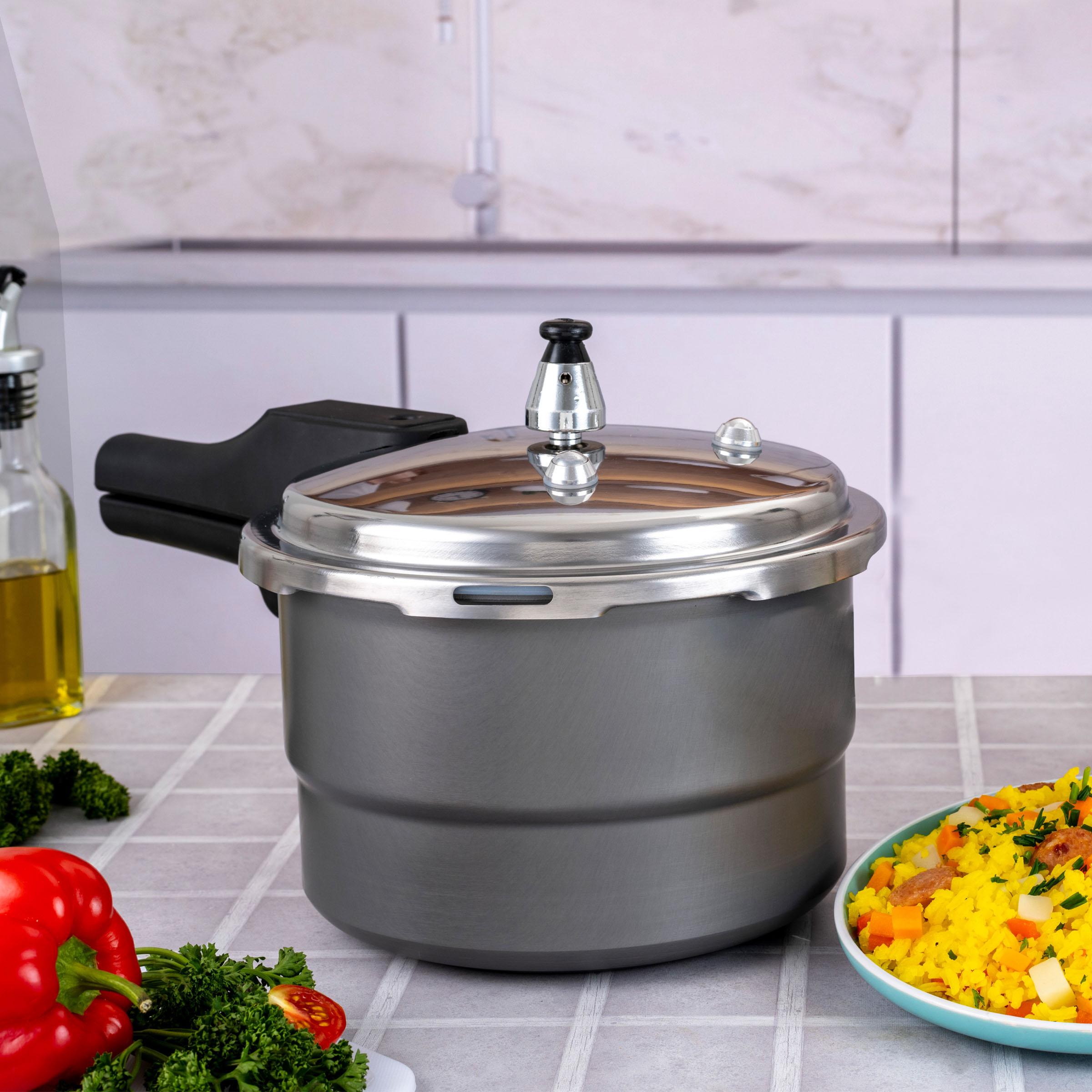 Olla a Presion 4,2 Litros Anodizado