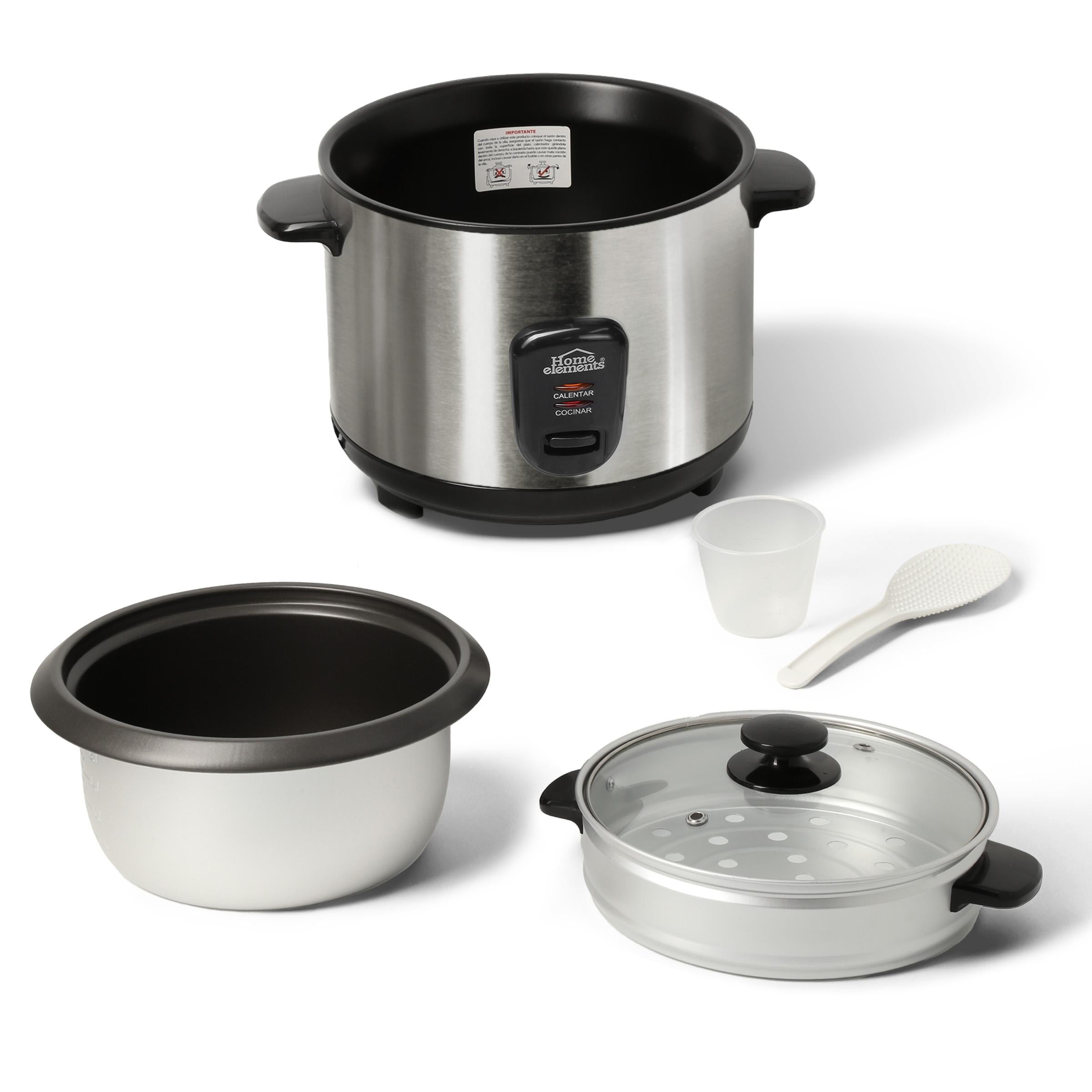 Olla Arrocera 1,8 Litros Acero Inoxidableidable con Vaporera