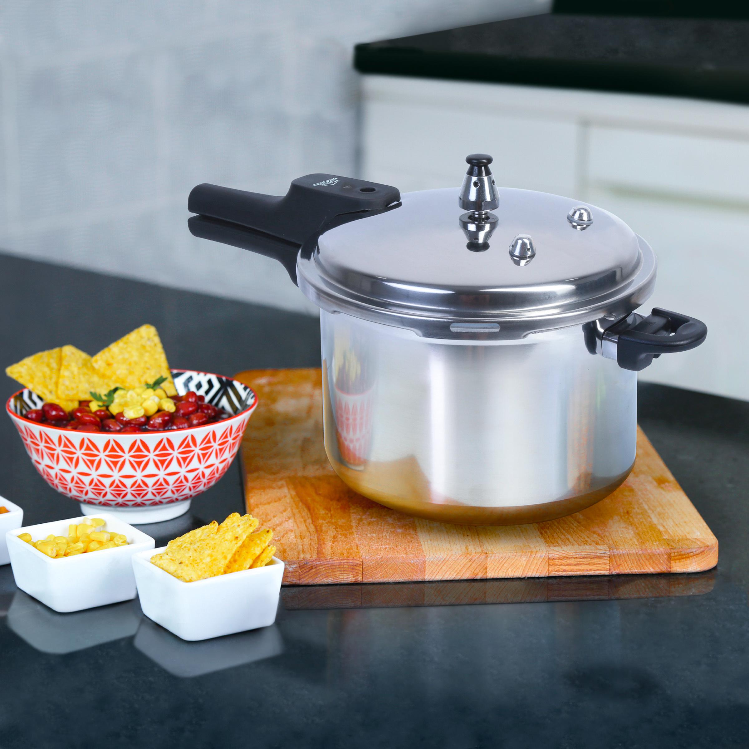 Olla a Presion Aluminio 7 lt con Tapa en Acero