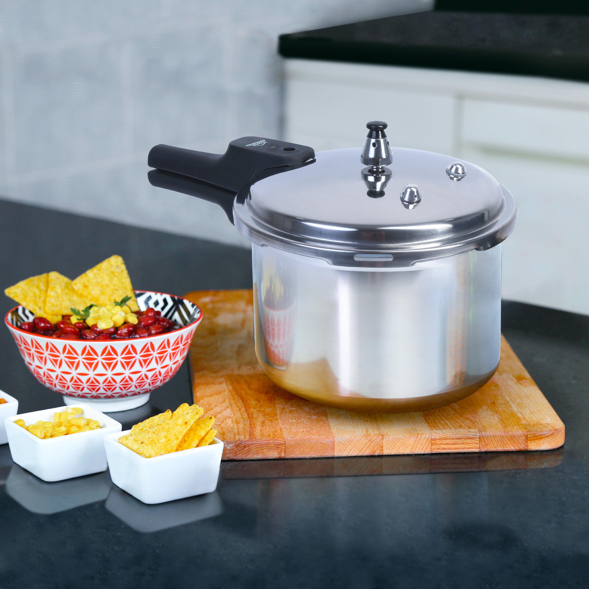 Olla a Presion Aluminio 3,2 lt con Tapa en Acero