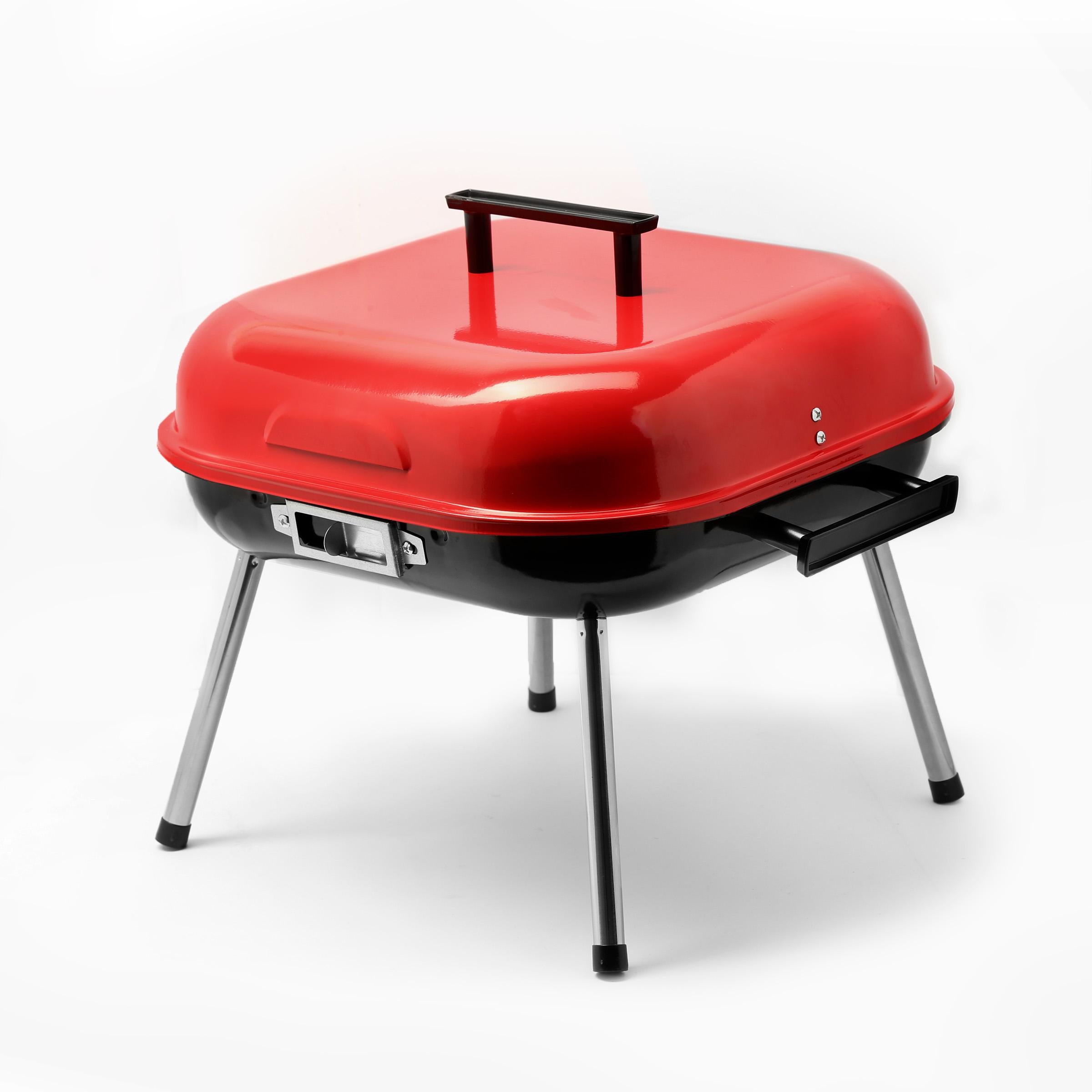 Asador a Carbon BBQ Rojo