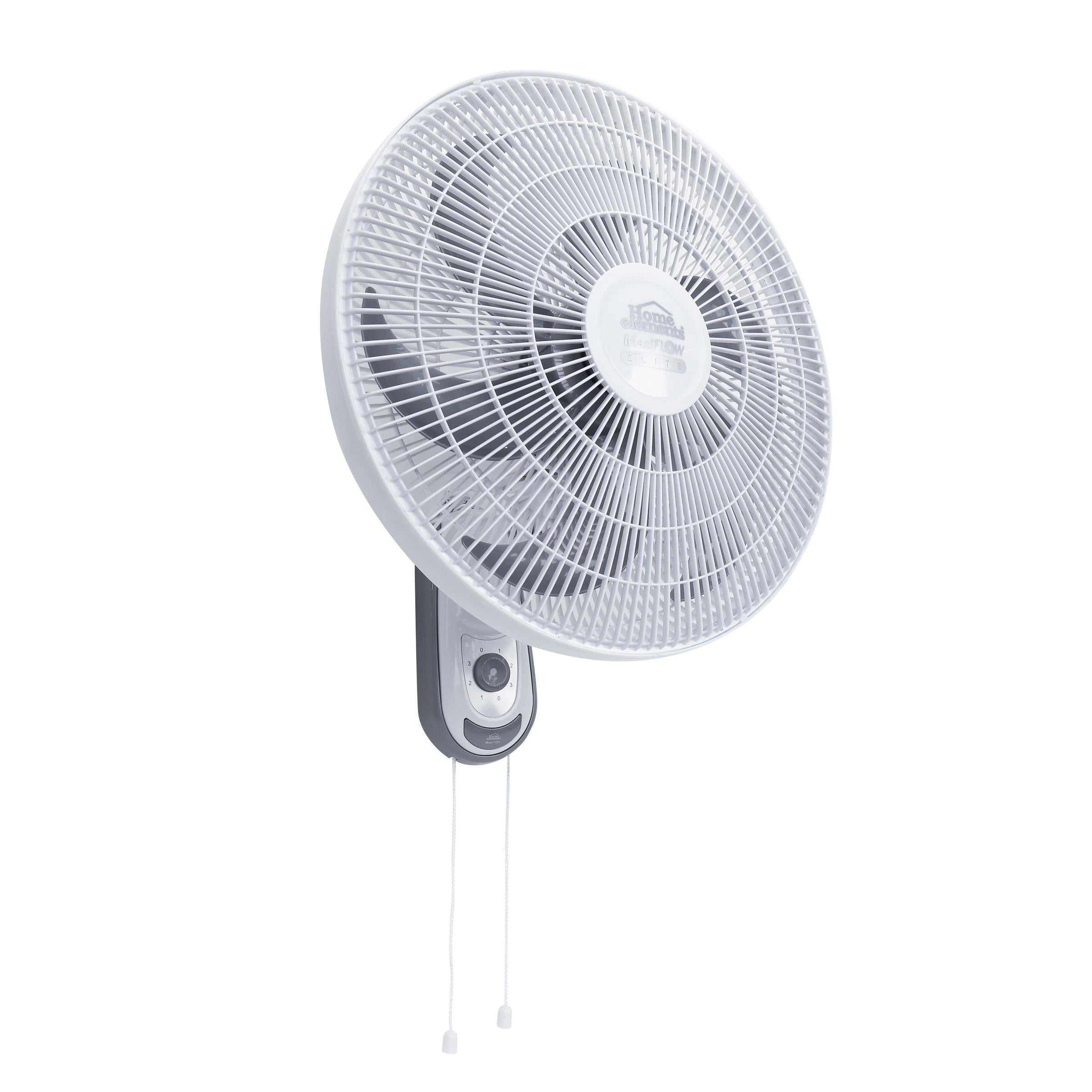 Ventilador de Pared Blanco 18" MaxiFlow Elite - Malla Plastica