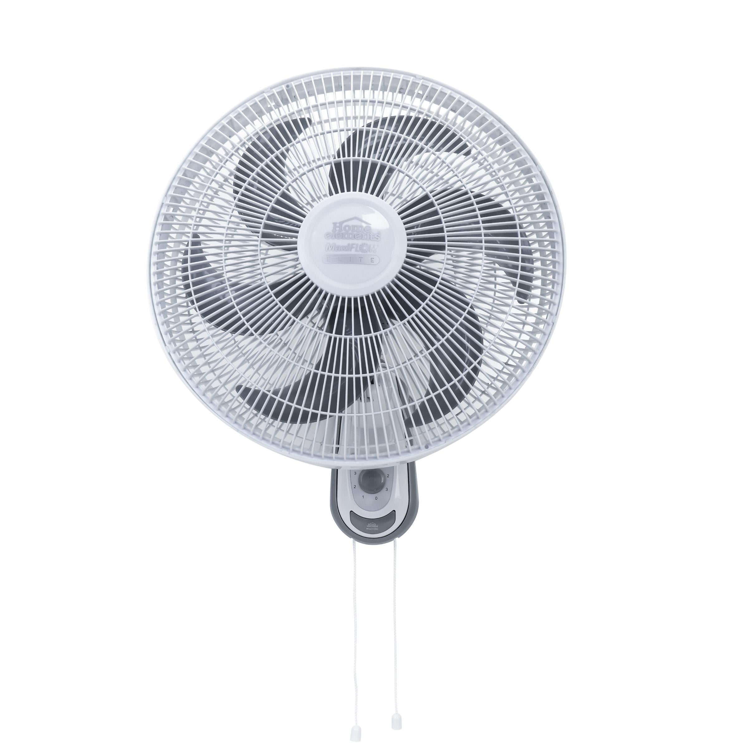 Ventilador de Pared Blanco 18" MaxiFlow Elite - Malla Plastica