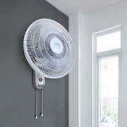 Ventilador de Pared Blanco 18" MaxiFlow Elite - Malla Plastica