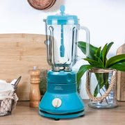 Licuadora Jarra de Vidrio con Chopper - Azul Turquesa