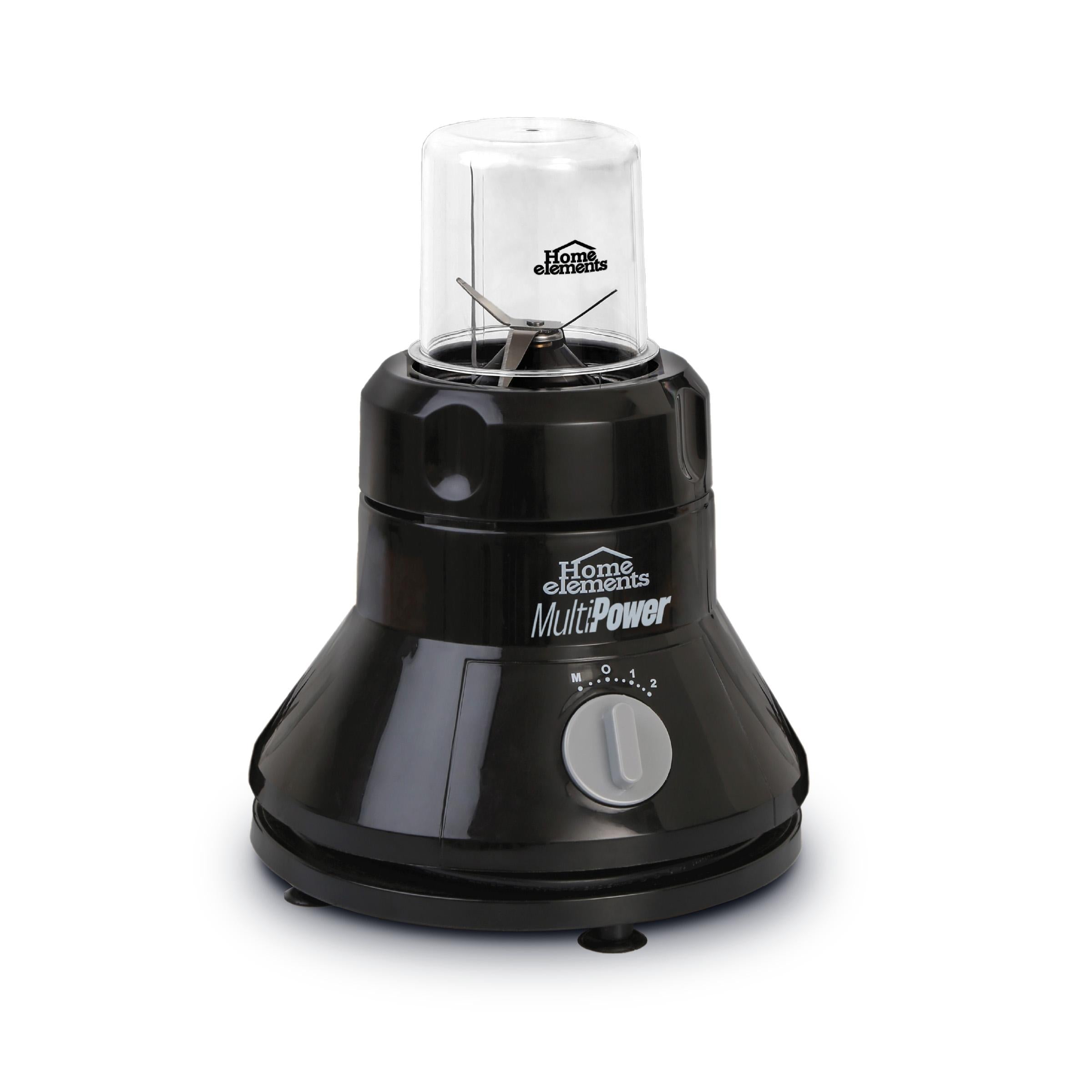 Licuadora Jarra de Vidrio con Chopper - Negro