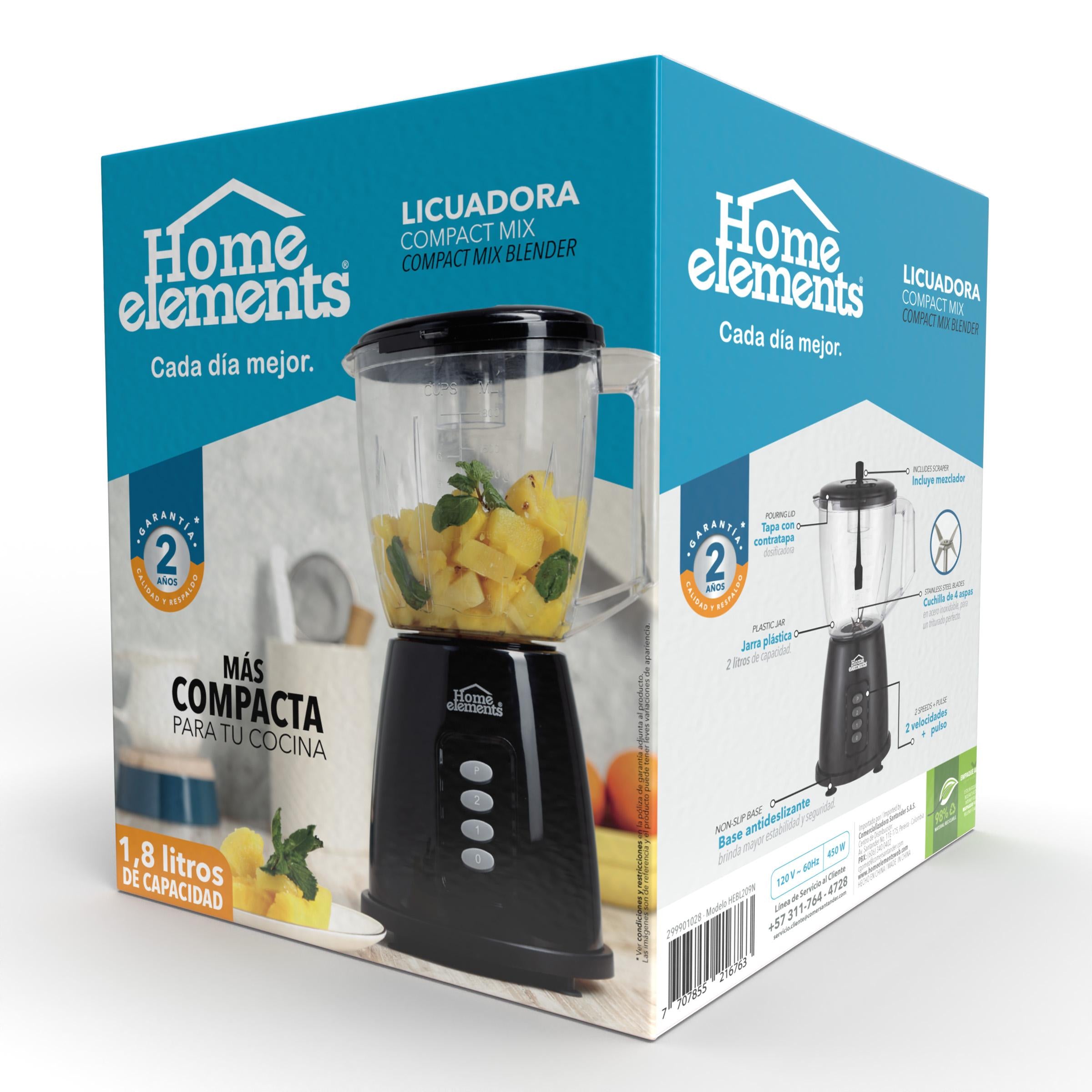 Licuadora Jarra Plastica Compact Mix