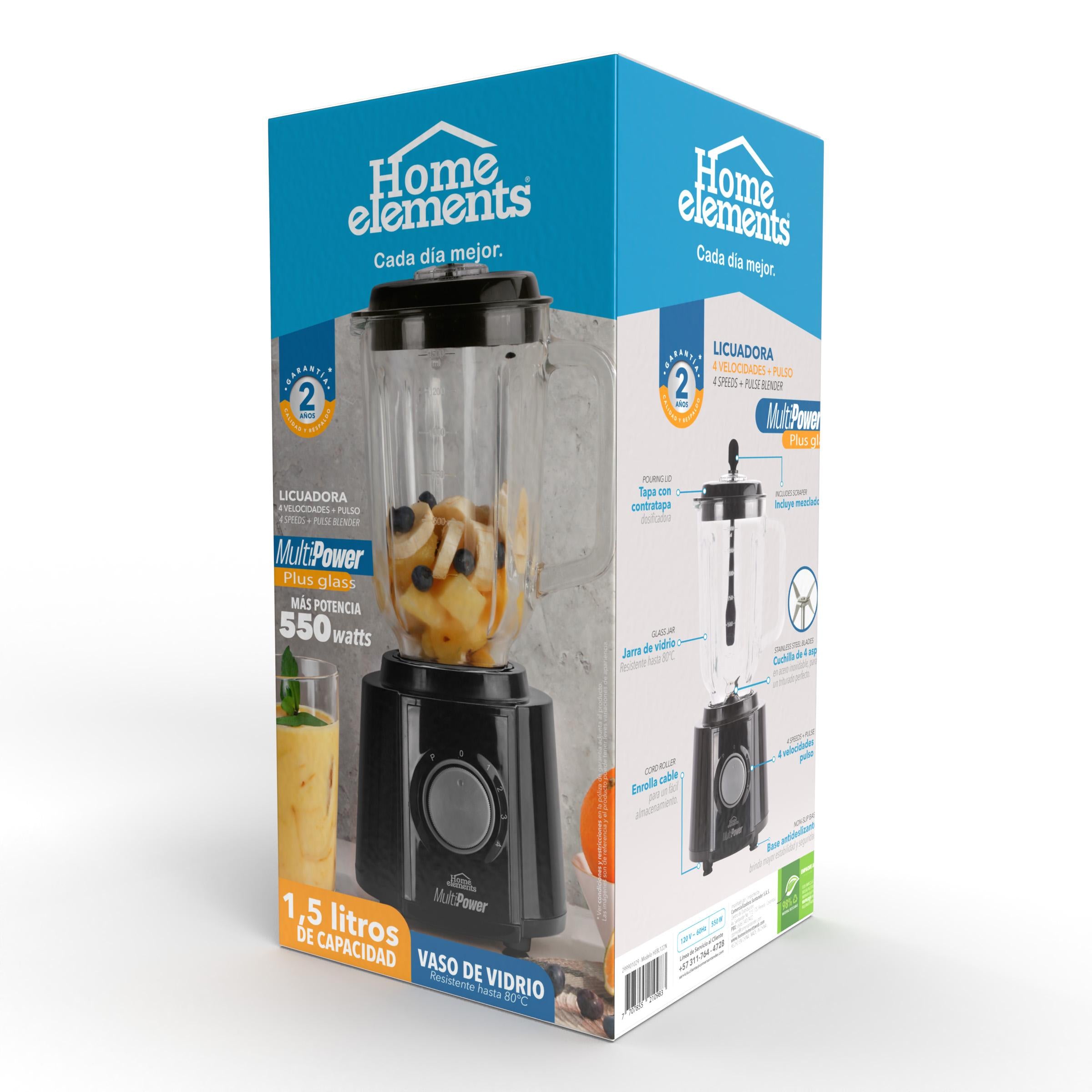 Licuadora Multipower Plus Glass