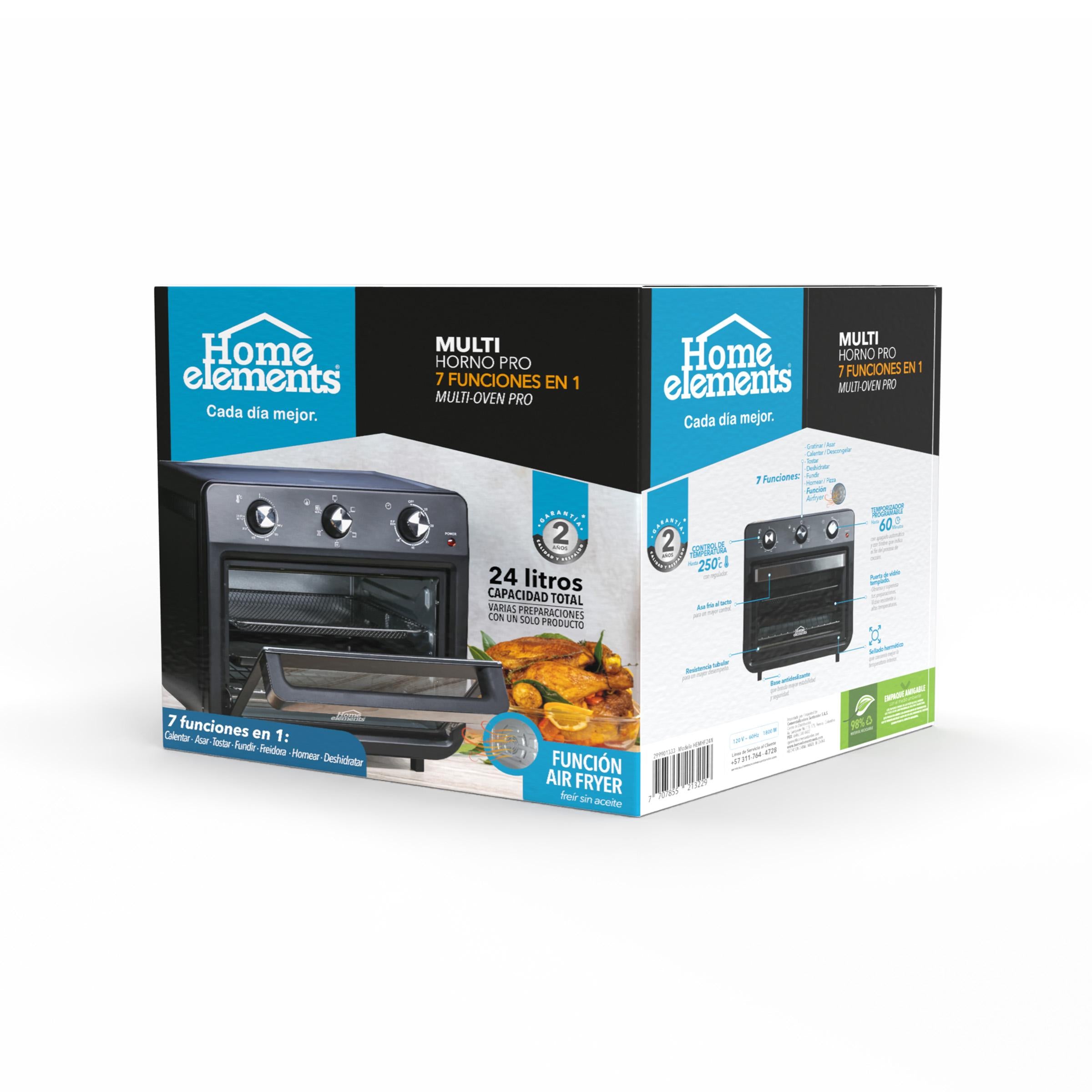 Multi Horno Pro 7 Funciones - 24 litros