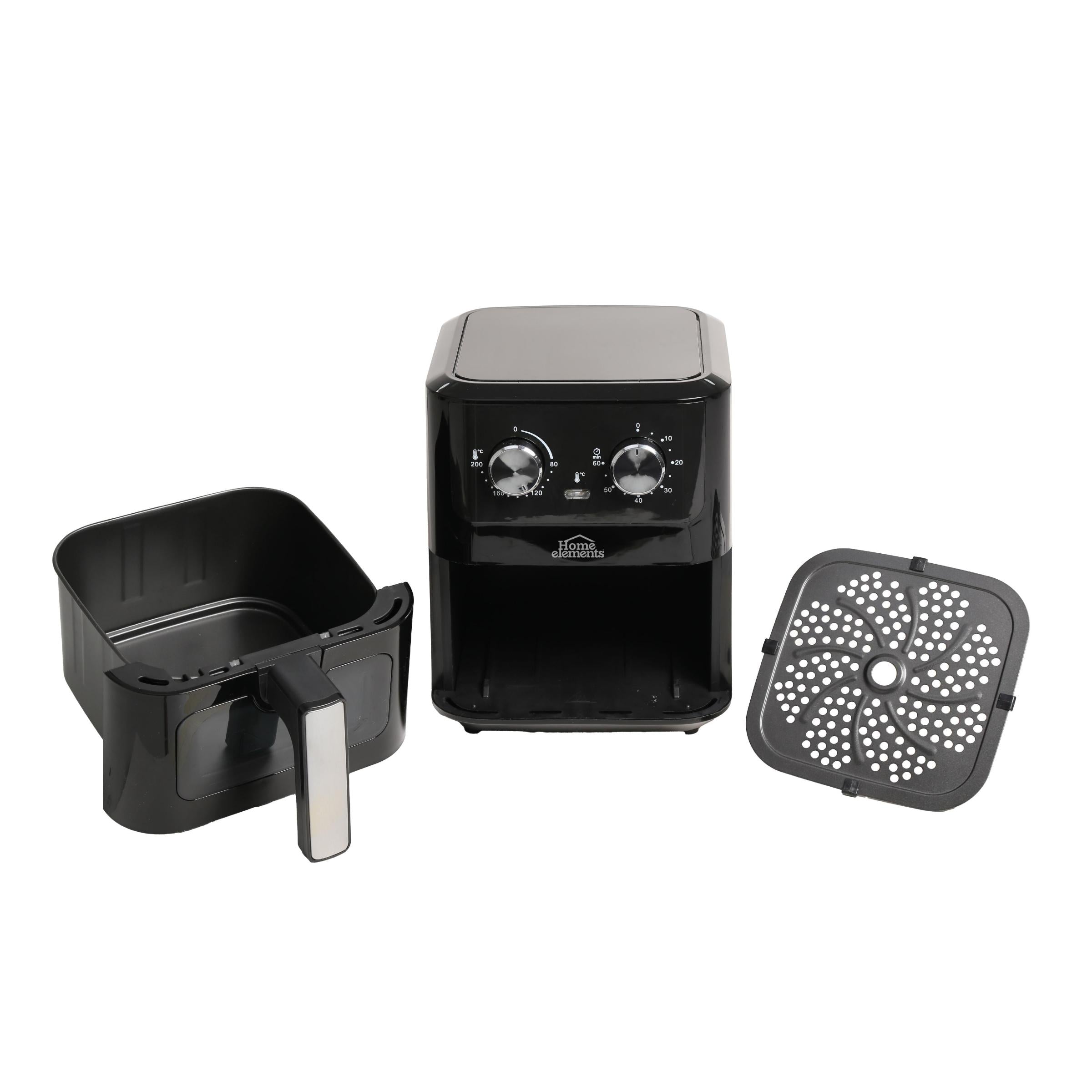 Freidora de Aire 4 Litros - Color Negro