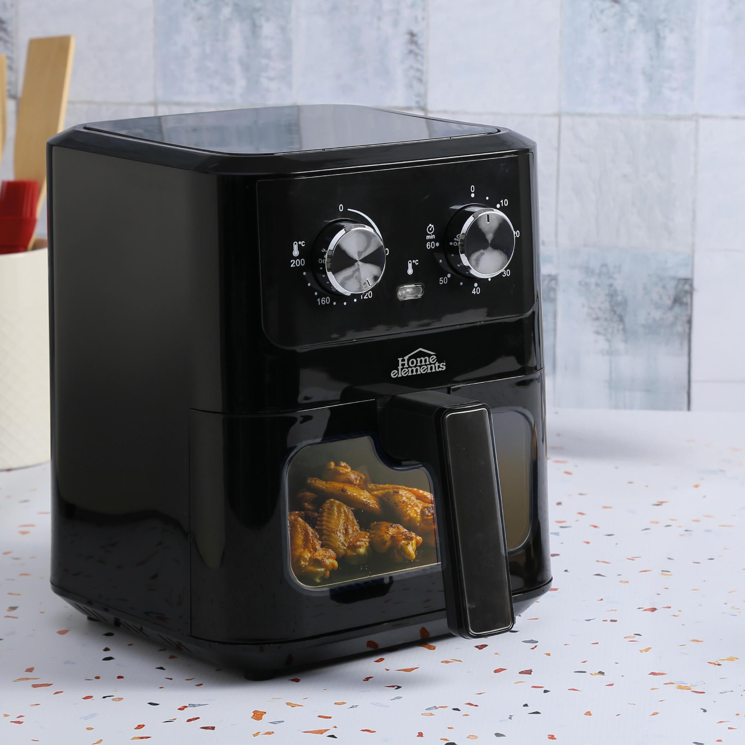 Freidora de Aire 4 Litros - Color Negro