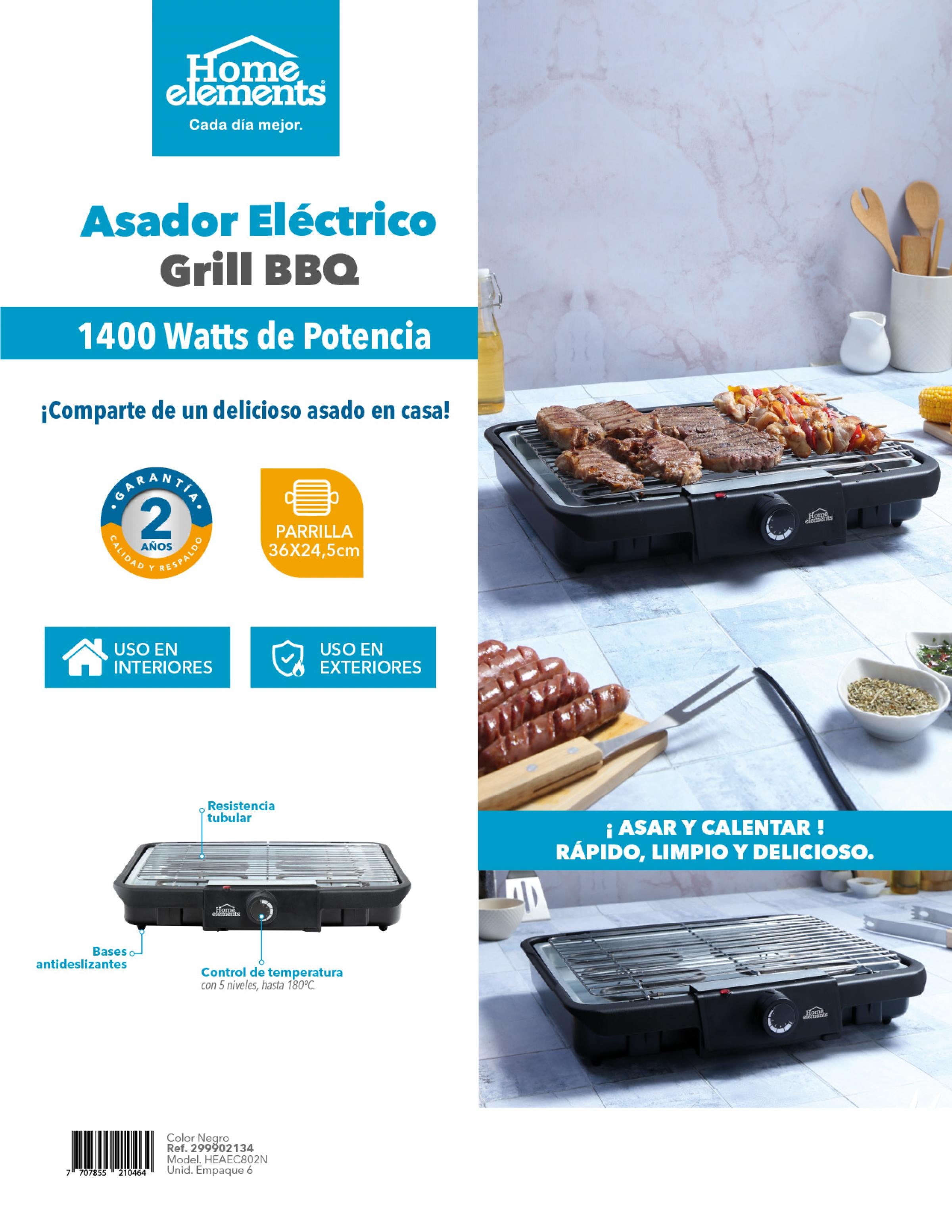 Asador Eléctrico BBQ