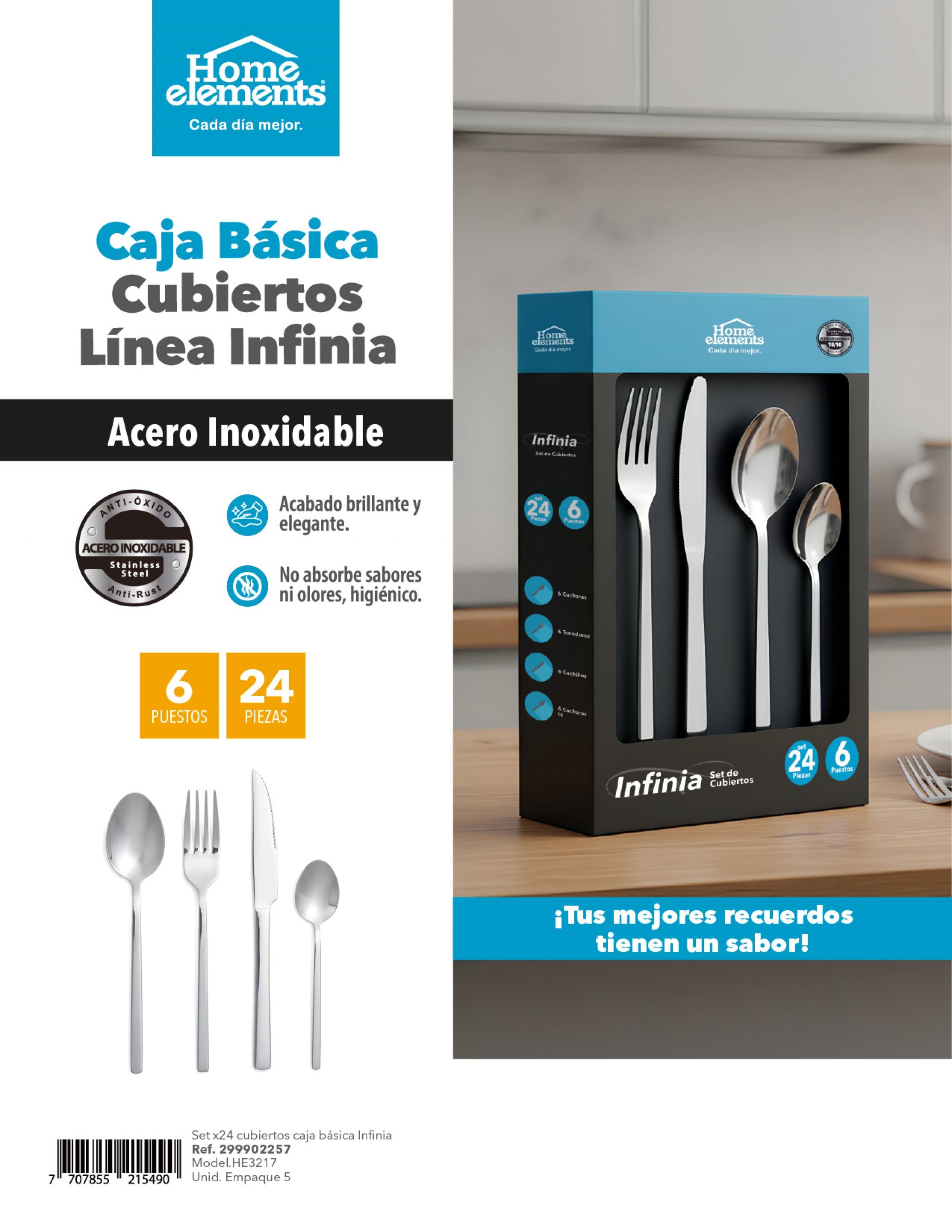 Set de Cubiertos Infinia - Premium