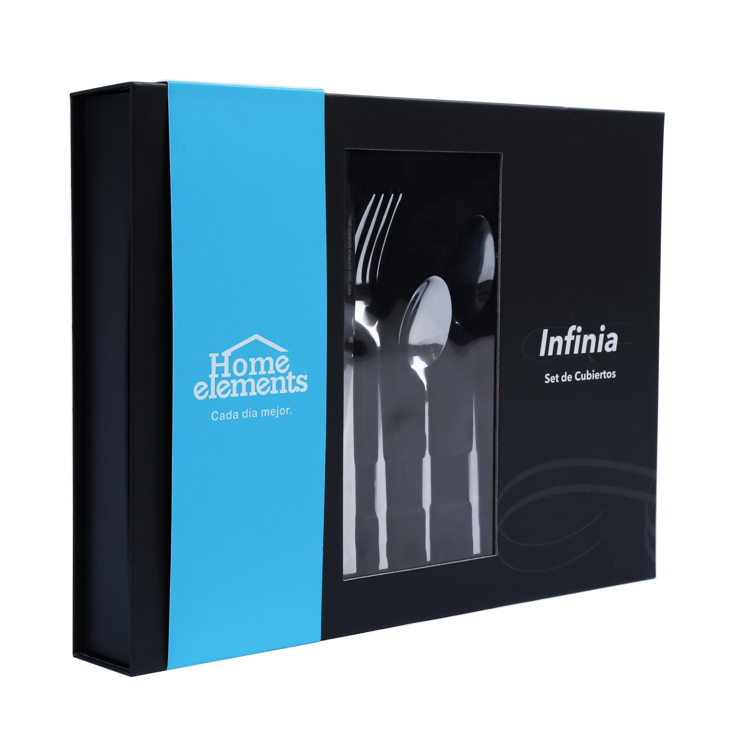 Set de Cubiertos Linea Infinia - Caja de Lujo