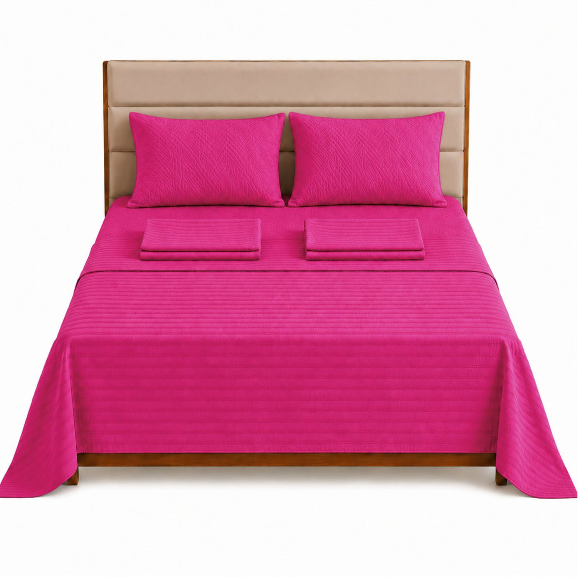 Combo Protector Colchon + Juego De Sabanas Queen