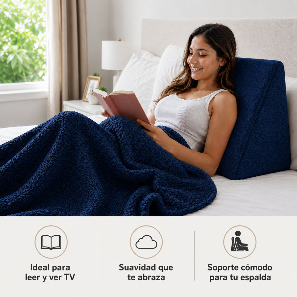 Combo Cojin Tv + Cobija