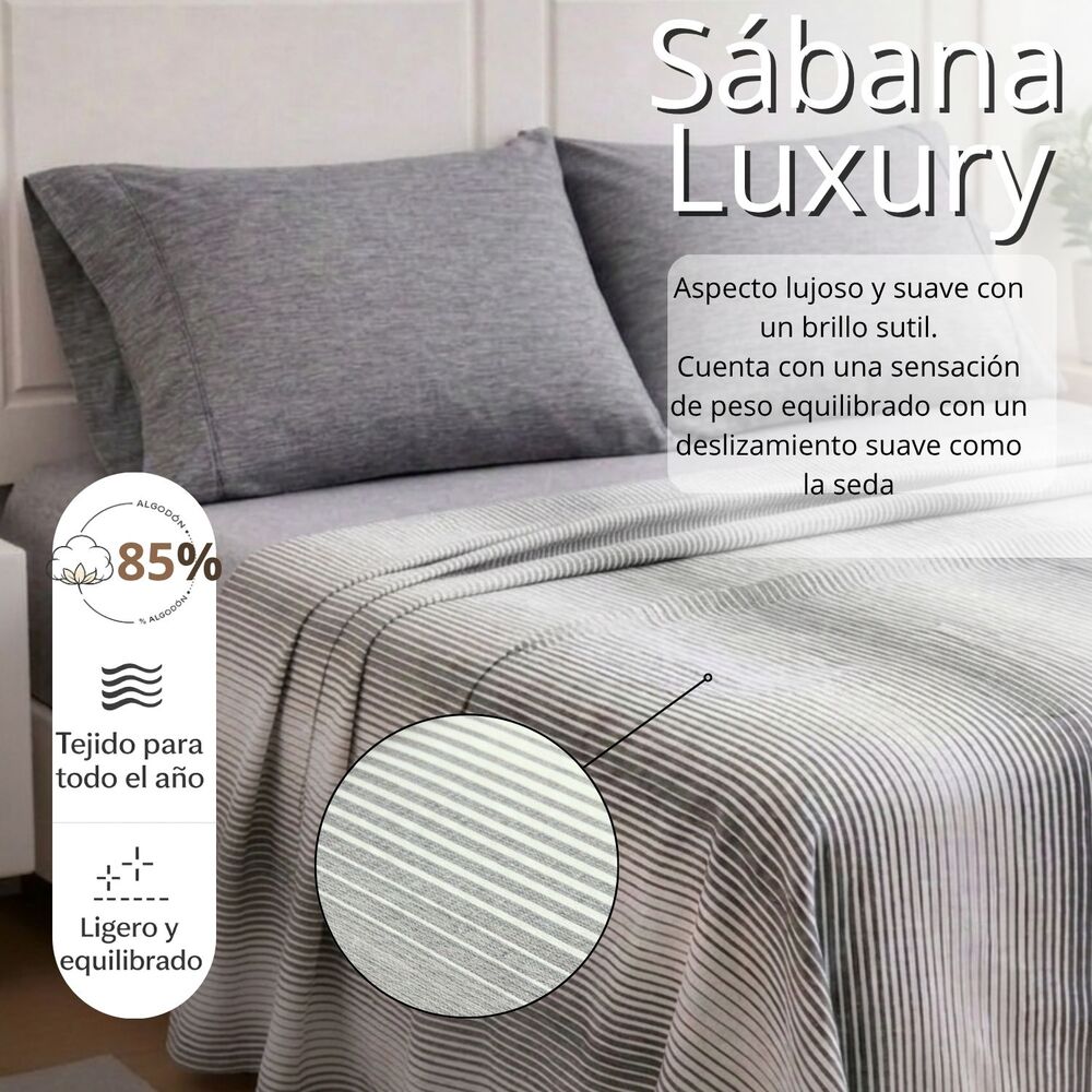 Juego De Sabana Doble Estampada