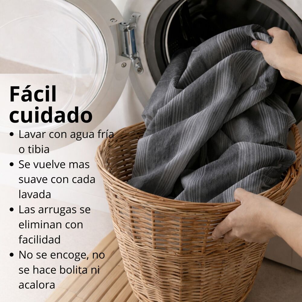 Juego De Sabana Doble Estampada