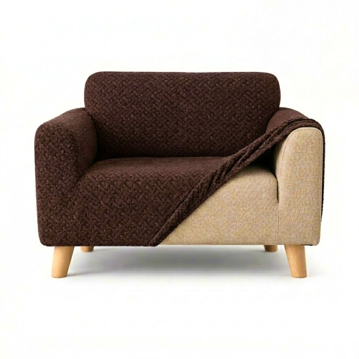Protector De Sofa 1 Puesto Elastico