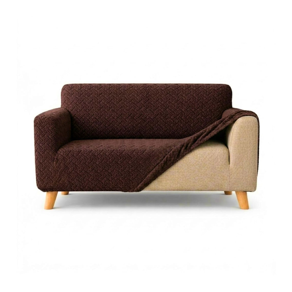 Protector De sofa 2 Puestos Elastico