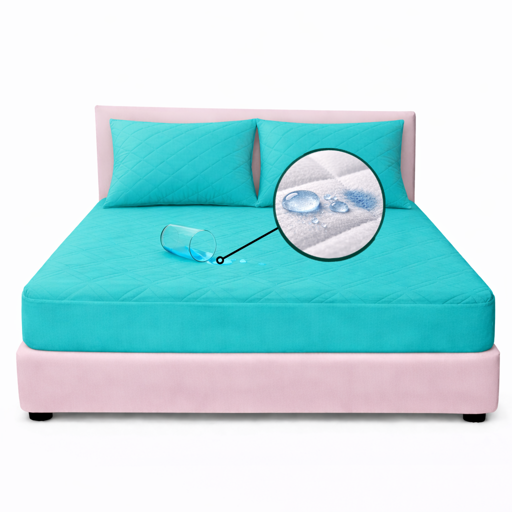 Combo Protector King Antifluido 200x200cm