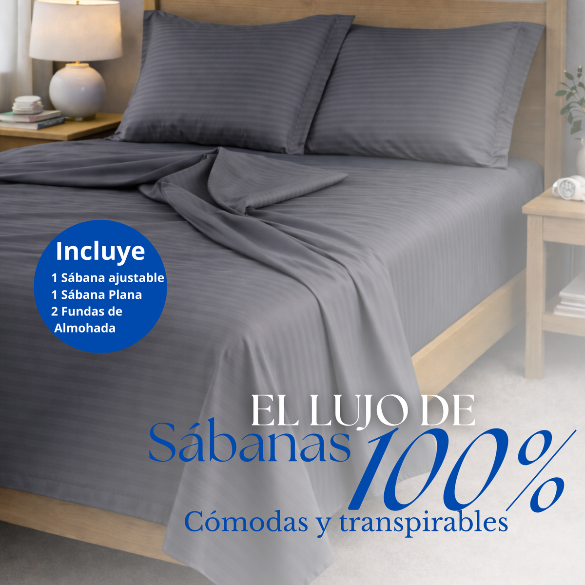 Juego De Sabanas Semidoble