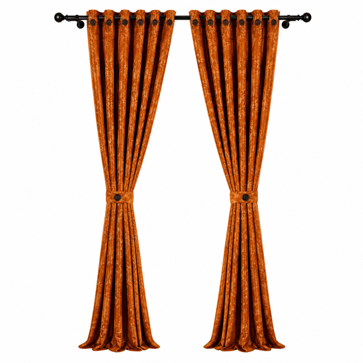 Cortina x2 Celeste Jacquard