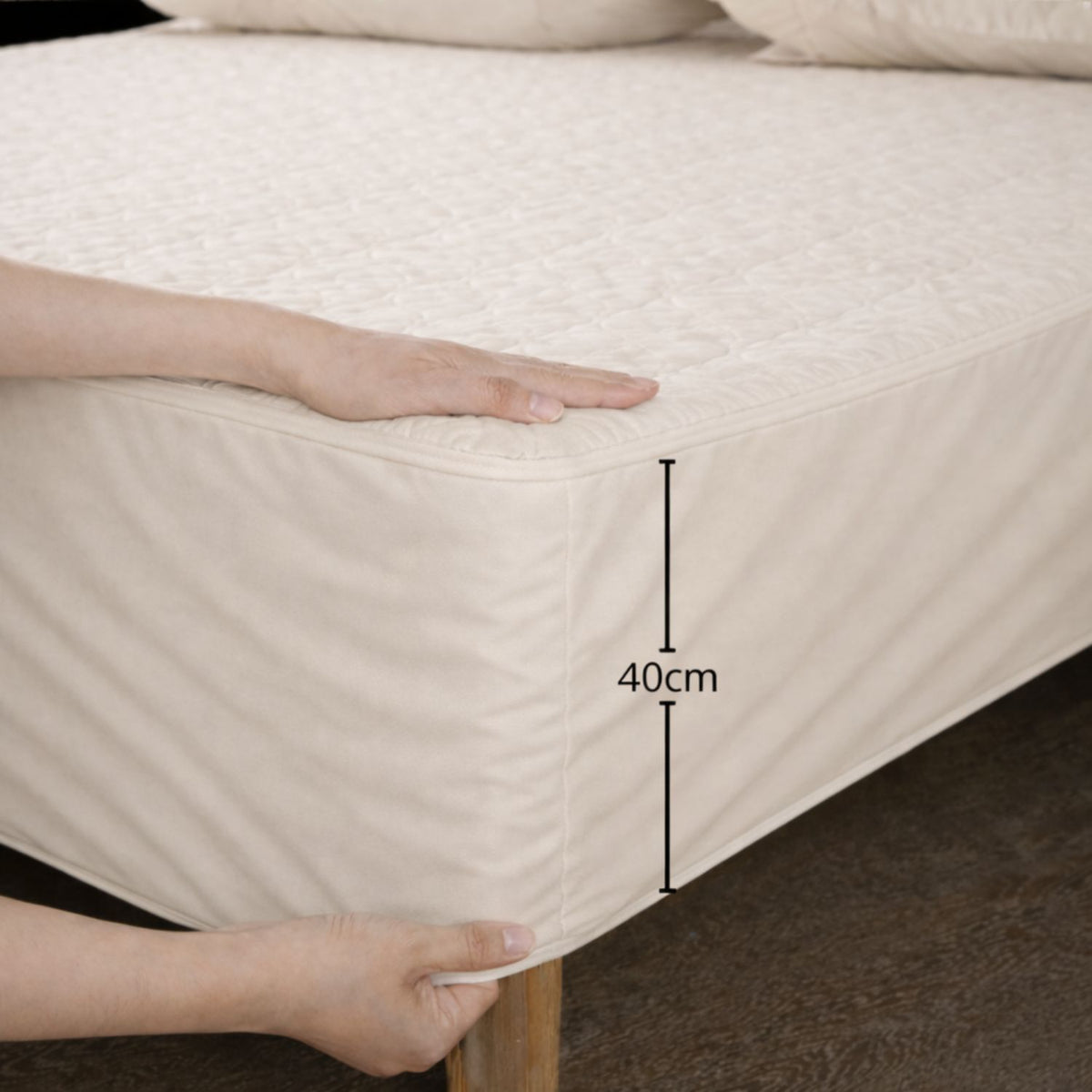Combo Protector King Antifluido 200x200cm