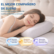Almohada Viscoelástica Antiestrés Cervical