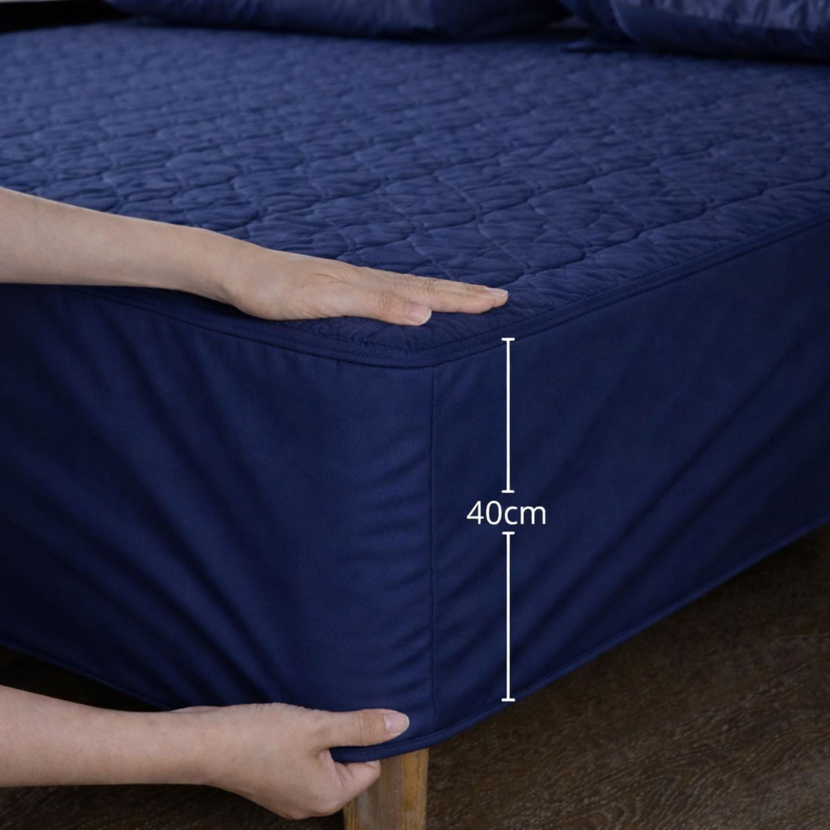 Combo Protector King Antifluido 200x200cm