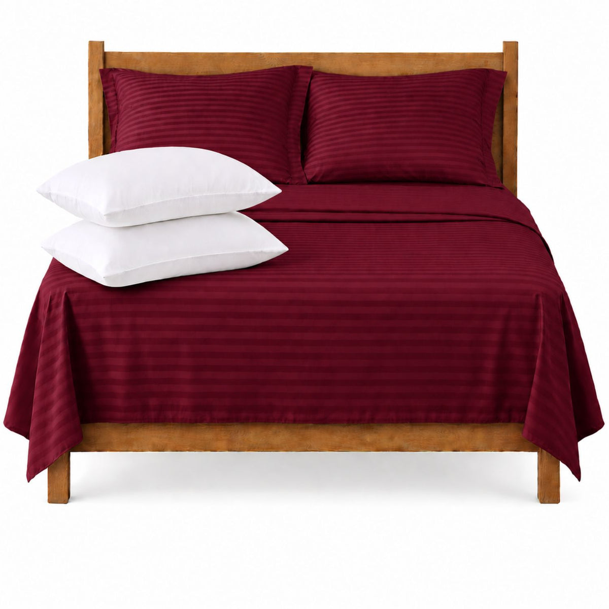 Combo Protector Colchon + 2 Almohadas Siliconadas Doble