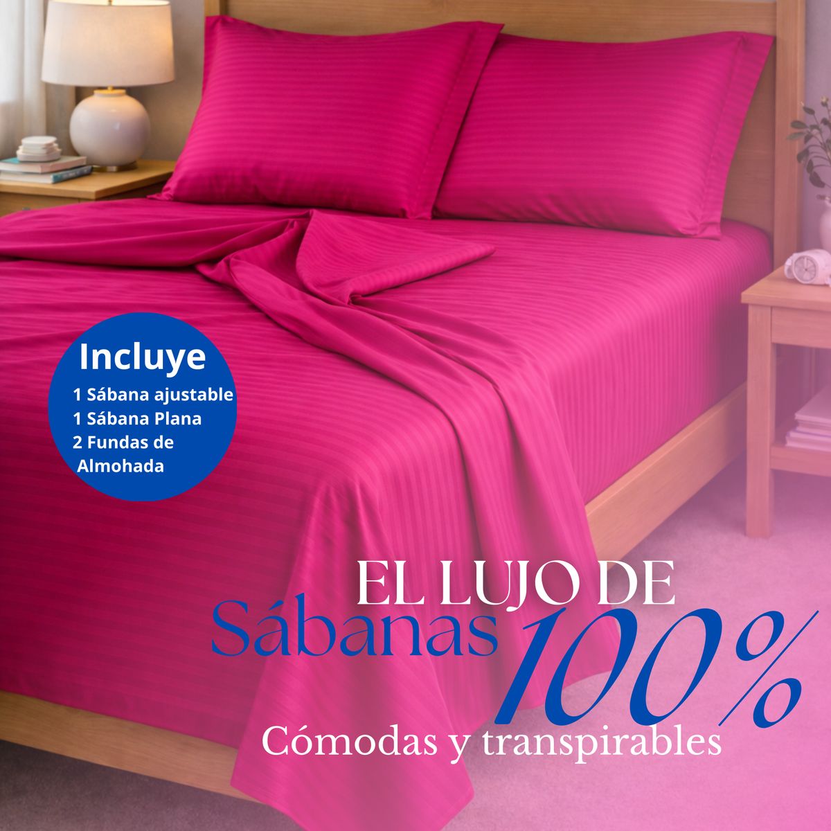 Juego De Sabanas Queen