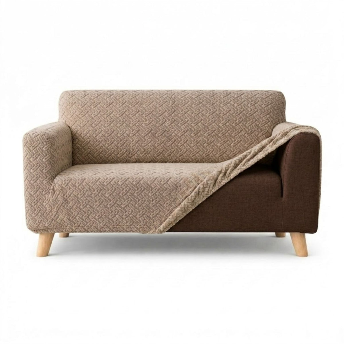 Protector De sofa 2 Puestos Elastico